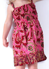 Robe Fille 3 - 4 ans Enfant Ethnique Batik Vêtement / rose