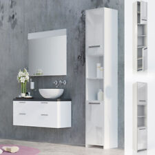 VICCO meuble haut KIKO blanc brillant - meuble salle de bain, étagère