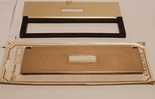 Taille Fente Lettres Boîte aux Lambeau de Cabinet Ou Edi 260 x 75mm Alu F3/4