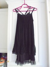 Superbe robe à bretelles noir doublée MOLLY BRACKEN Femme taille 38 M TBE