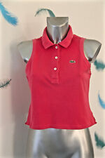 joli polo court rose femme LACOSTE taille 44 fr  EXCELLENT ÉTAT