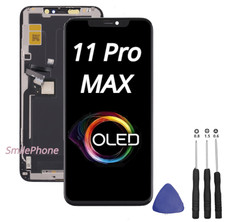 Ecran OLED Vitre Tactile Complet Sur chassis Pour Apple IPHONE 11 PRO MAX OUTILS