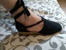 Sandales Toile Et Corde - Neuves - 39