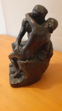 Statue Le Baiser de Rodin en bronze édition Atlas