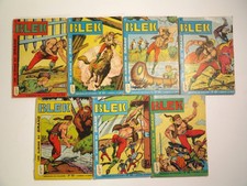 BLEK   7 BANDES DESSINEES :  Lot N° 1  -  N° 5 et 7 à 12 de 1963  (voir liste)