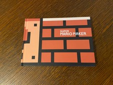 Livret super Mario maker Nintendo wii u