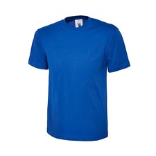 Uneek Tee shirt homme coupe droite en coton Bleu royal XL UC301 Vêtement Pro