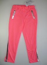 LITTLE FASHION GALLERY LEGGINGS OU BAS SURVETEMENT ROSE FLUO 6 ANS COMME NEUF
