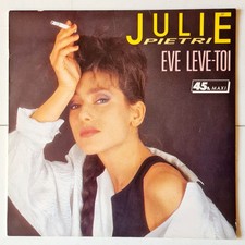 Julie Pietri "Eve leve toi", vinyl maxi 45t single 12', 1986