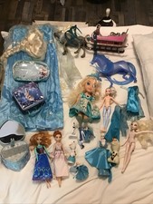 Lot Jouet Reine Des Neiges Deguisement Poupee Livre Boite Musique Traineau Cheva