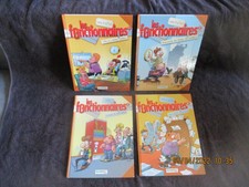Lot 4 BD Bandes Dessinées Les Fonctionnaires N° 1-2-3-6