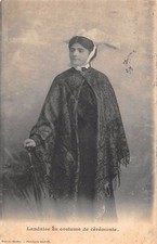 CPA 40 LANDAISE EN COSTUME DE CEREMONIE
