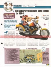 HARLEY DAVIDSON 1340 Softail 1984 Joe Bar Team Fiche Moto #002629