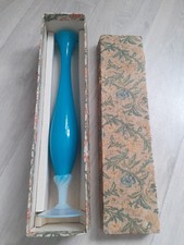 Ancien Vase En Opaline Dans Sa Boîte D'origine 39cm