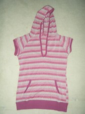 T-Shirt À Capuche Rose Lurex Bershka - Taille M 