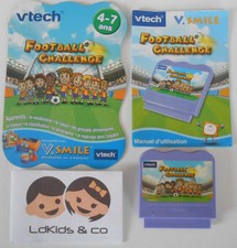 JEU CONSOLE V.SMILE / VSMILE VTECH FOOTBALL CHALLENGE + NOTICE