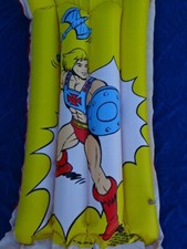 RARE ++ TOP ! MATELAS GONFLABLE Air mattress LES MAITRES DE L'UNIVERS 1986 MOTU