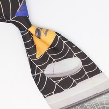 Ralph Marlin Cravate Ordinateur Le Marié Noir Bleu Gris Nouveauté Tech Soutien C