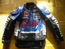 BLOUSON   FEMME MOTO CUIR COMPETITION Taille 2 ** En Excellent État **