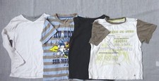 Lot vêtements garçon 3 t-shirts 1 débardeur "Multimarque" Taille 5 ans