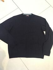 Magnifiquement douce homme bleu moyen Pull John Lewis l Coton Cachemire 50 tour de poitrine