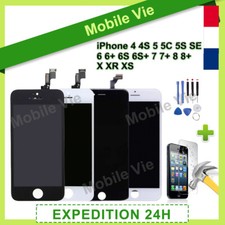 VITRE TACTILE + ECRAN LCD RETINA IPHONE 4/5S/SE/6/6S/7+/8+/XR/XS/11/12 PRO MAX