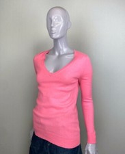 pull à col en V en pure cachemire 100% - Taille M