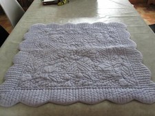 Housse de coussin 65 cm x 65 cm couleur mauve 