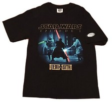 Star Wars Episode 1 Jedi Vs Sith Shirt, Lee Sport Size Large - Made In USA