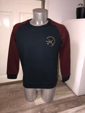 joli sweat tricolore en coton KEVINGTON taille M excellent état
