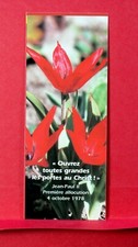MARQUE-PAGE N°23 - OUVREZ TOUTES GRANDES LES PORTES AUX CHRIST JEAN-PAUL II TBE*