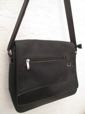 -AUTHENTIQUE grand sac besace/cartable TED LAPIDUS toile  TBEG vintage bag