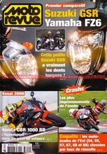MOTO REVUE 3692 HONDA CBR 1000 RR SUZUKI GSR 600 YAMAHA FZ6 SUZUKI GSX-R TECH 3