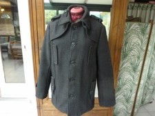 manteau  homme , CITY BOYS  , gris rayé  , T - 46 , 30% laine 