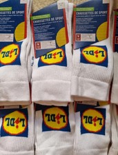 Chaussettes Lidl taille 43/46 neuves Avec Etiquette - Authentique
