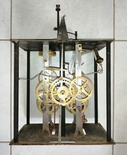 RM1 - MOUVEMENT COMTOISE PENDULE RELOJ HORLOGE CLOCHE OLD CLOCK OROLOGIO UHR