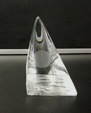 Voile voilier bateau mer cristal DAUM FRANCE