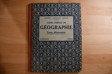 Livre de géographie - Cours élémentaire - 1925