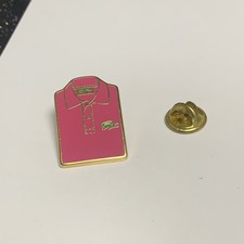 Pins Arthus-Bertrand LACOSTE Polo ROSE / Crocodile / tennis Roland GARROS