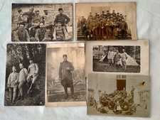 Lot de 6 CPA  CARTES POSTAL PHOTO MILITAIRE WW1 1 / 1ere Guerre Mondiale