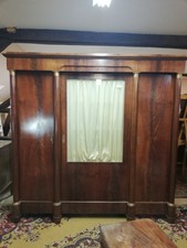 Armoire 3 portes marquéterie Wardrobe with 3 marquetry doors