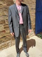 Ensemble homme costume veste et pantalon cérémonie Devred taille 38
