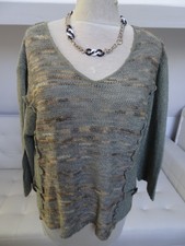 Pull d'été kaki T.4