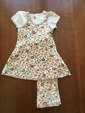 ENSEMBLE CATIMINI  5 ANS  ROBE + TSHIRT + LEGGINS