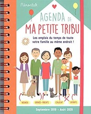 Agenda de ma petite tribu Memoniak 2019-2020