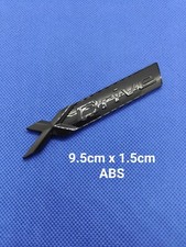 Logo Embleme  XDRIVE X DRIVE Noir brillant  Stickers Porte Aile Gauche Droite