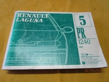 RENAULT LAGUNA CATALOGUE DE PIECES DETACHEES PR 1240   5