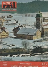 la vie du rail  N°833 du 11 fevrier 1962 attelage automatique