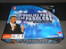 N'Oubliez pas les Paroles Naguy de 2 à 5 joueurs - Dujardin - Occasion TBE