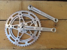 STRONGLIGHT 49D PEDALIER VELO ANCIEN BICYCLE CRANKSET 170 42 52